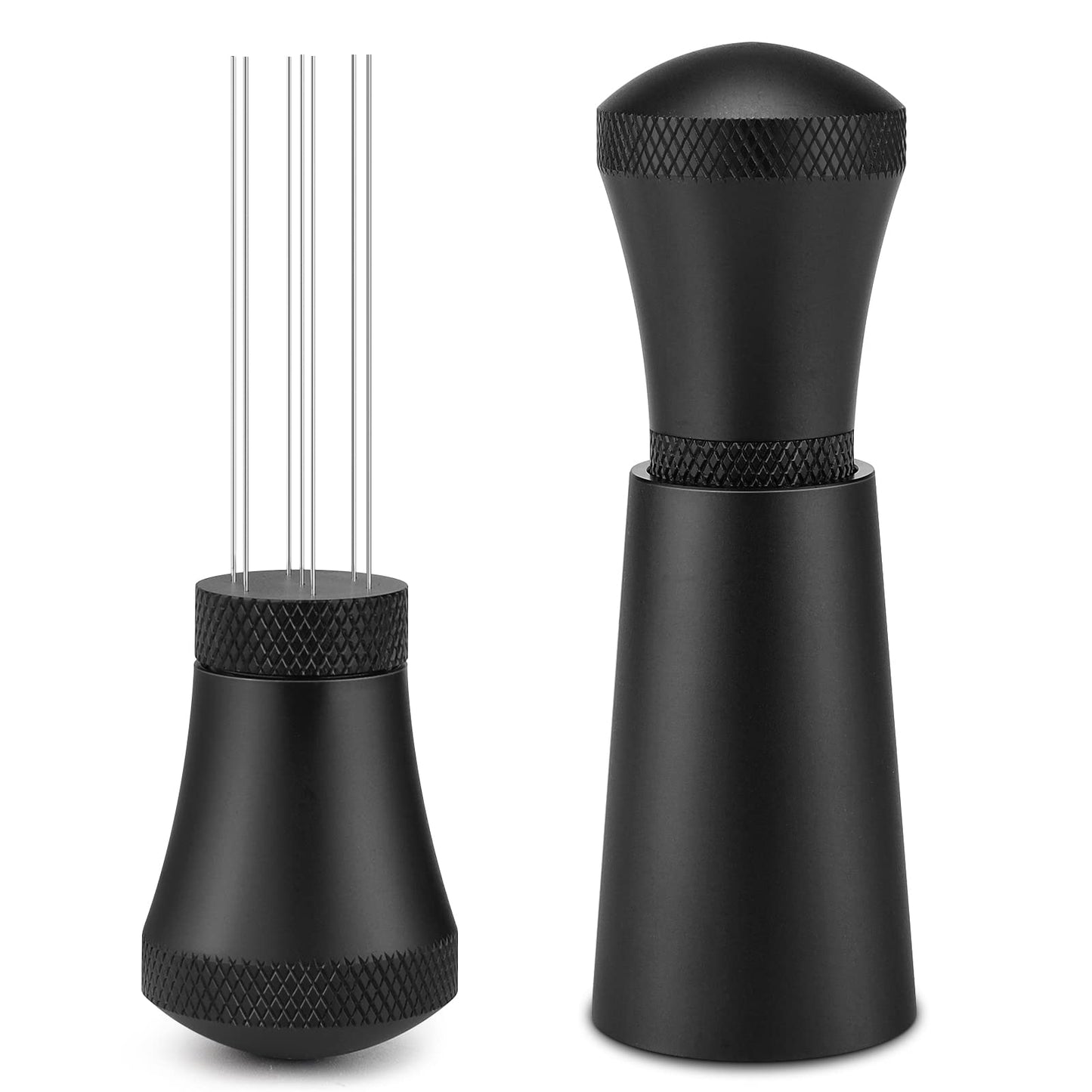 Espresso-Nadel WDT Tool mit 7 feinen Nadeln, Schwarz 1.0
