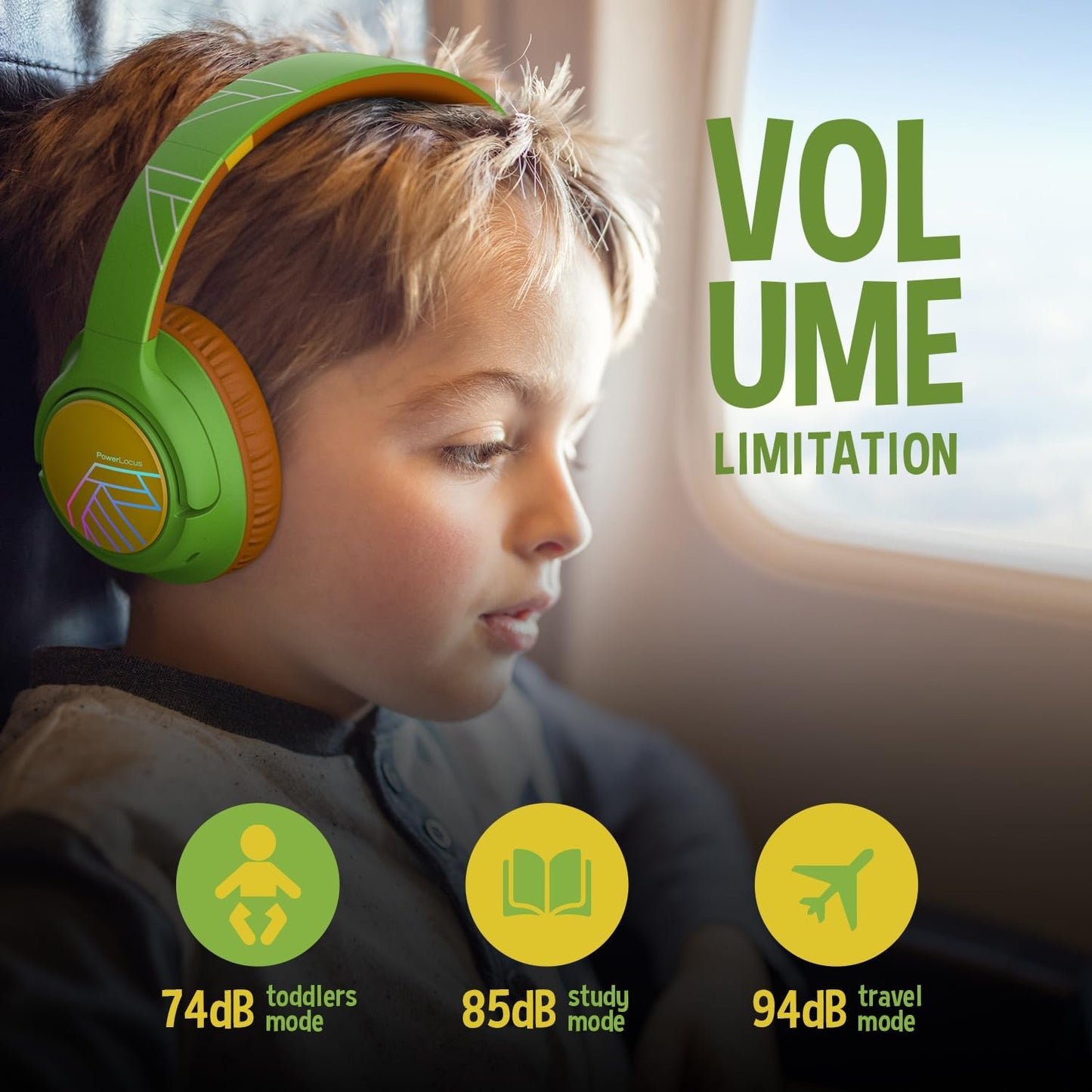 Bluetooth-Kinderkopfhörer, Turtle