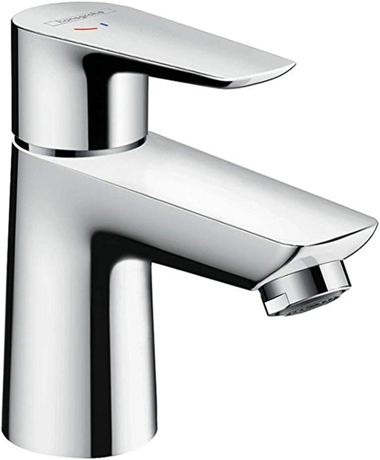 Talis E Chrom, Chrom Auslaufhöhe 80mm mit Zugstangen-Ablauf / energiesparend