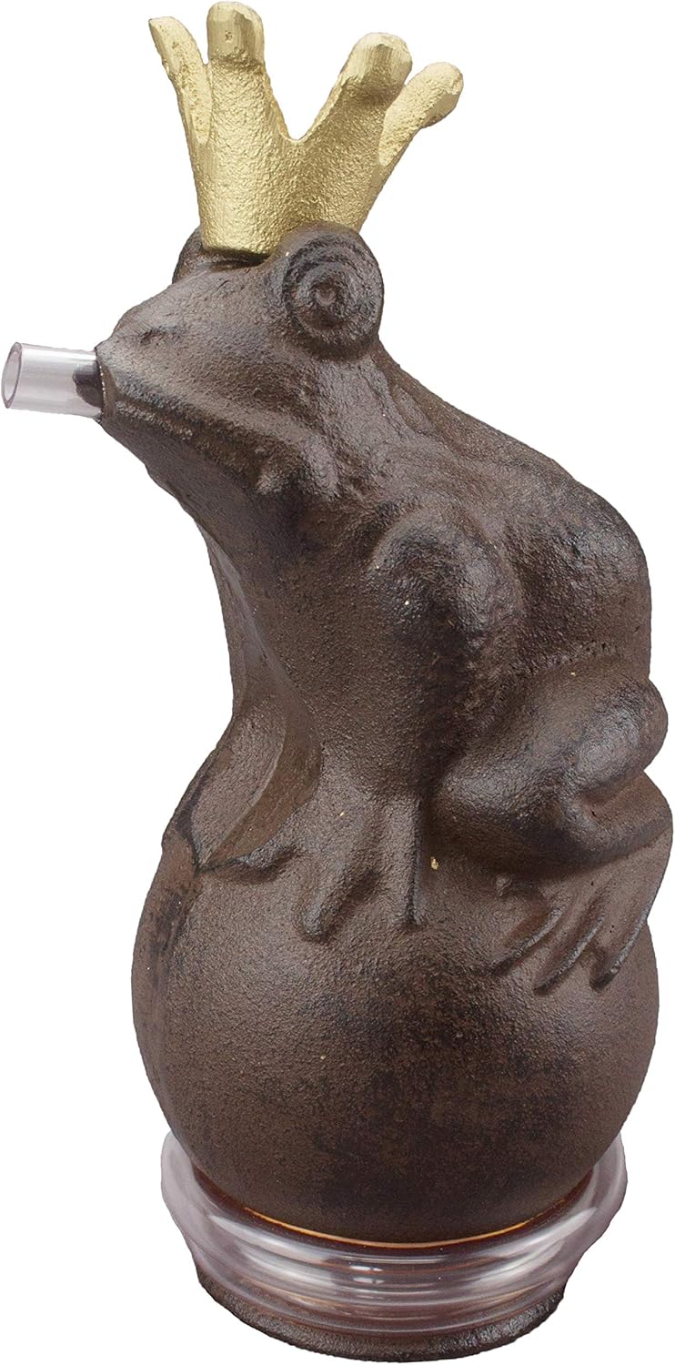 Froschkönig Garten-Wasserbrunnen Skulptur