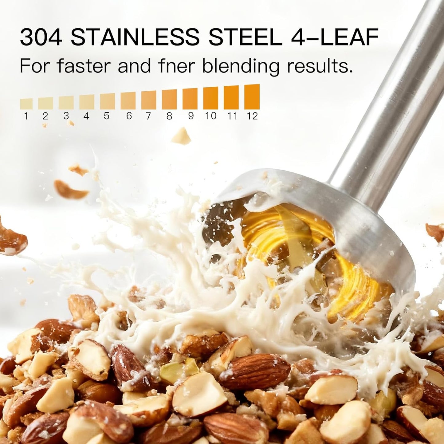 Hochleistungs-Stabmixer 3-in-1 Set (400 W)