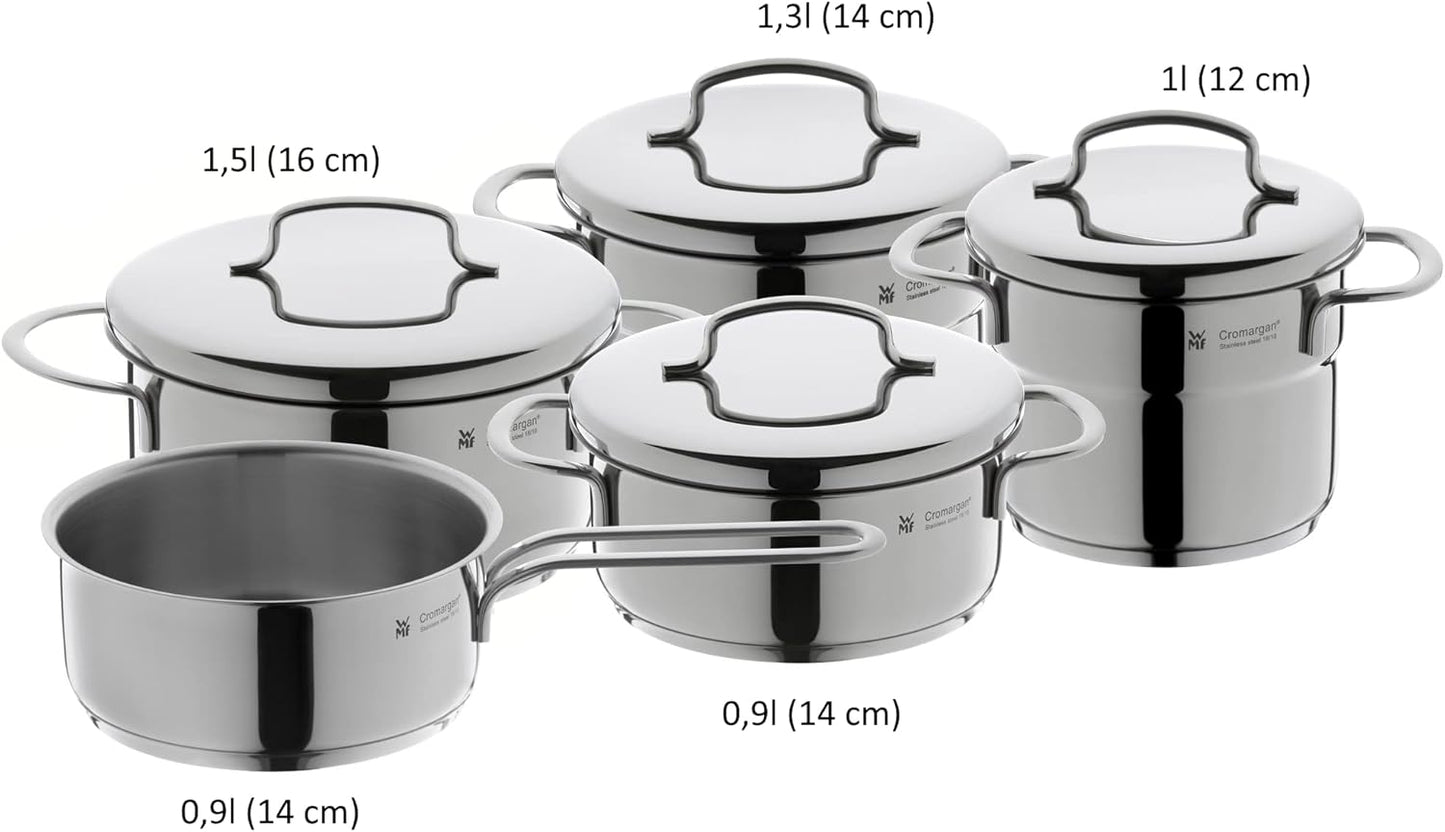 Mini Topfset Induktion (5-teilig, stapelbar)