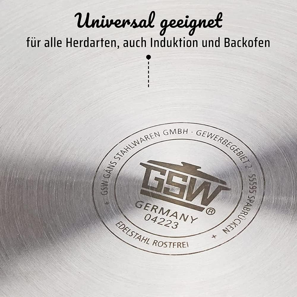 Gemüsetopf mit Deckel Montreal 6,8L 22 cm