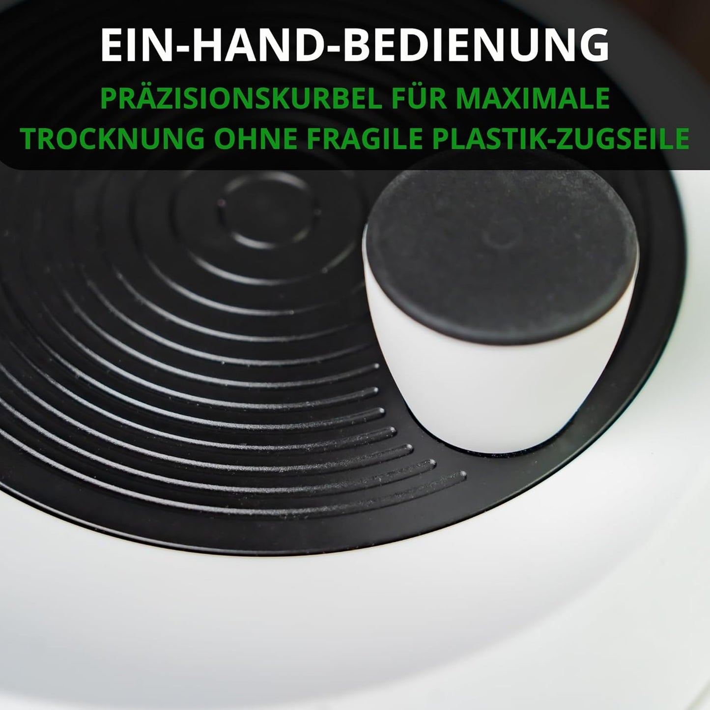 Salatschleuder, Salatschleuder Schwarz 5L