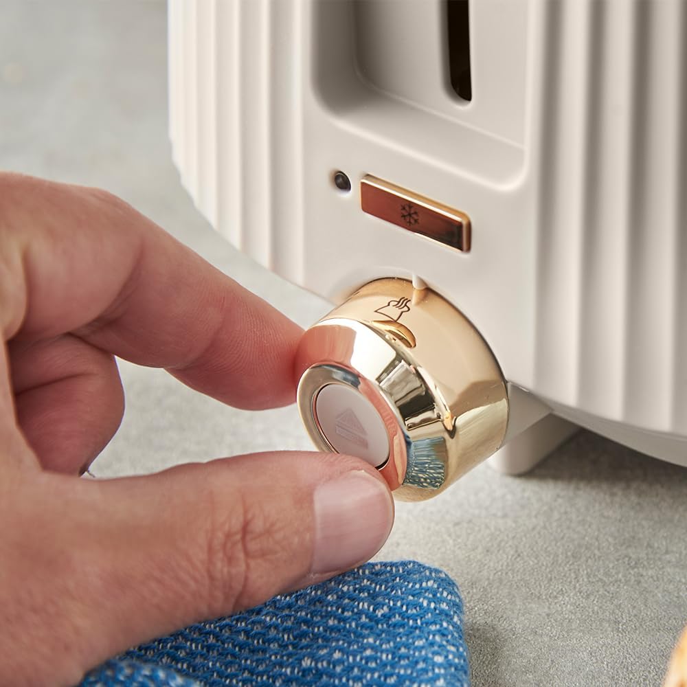 Toaster für 2 Scheiben mit Brötchenaufsatz