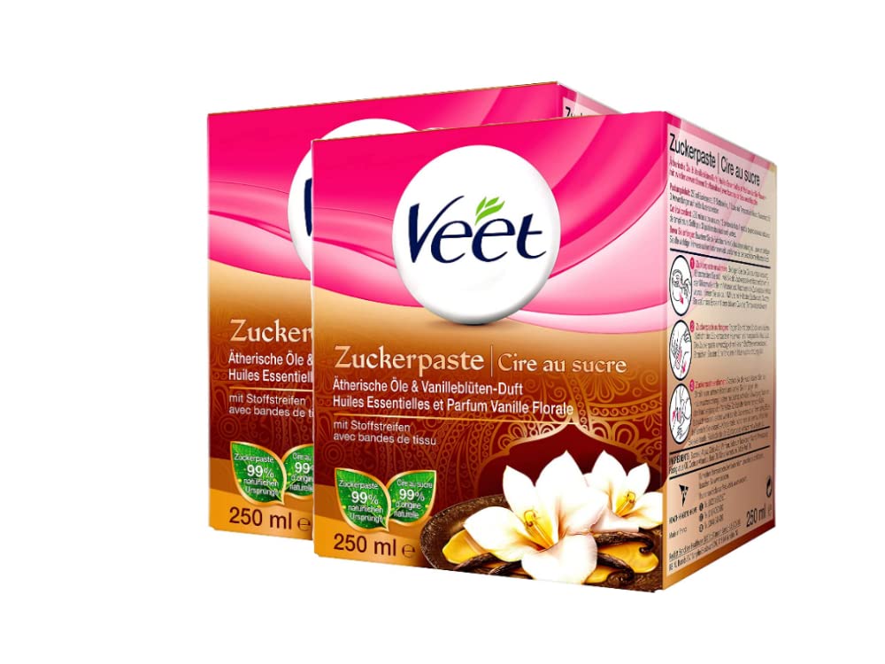2er Pack Sugaring Zuckerpaste zur Haarentfernung