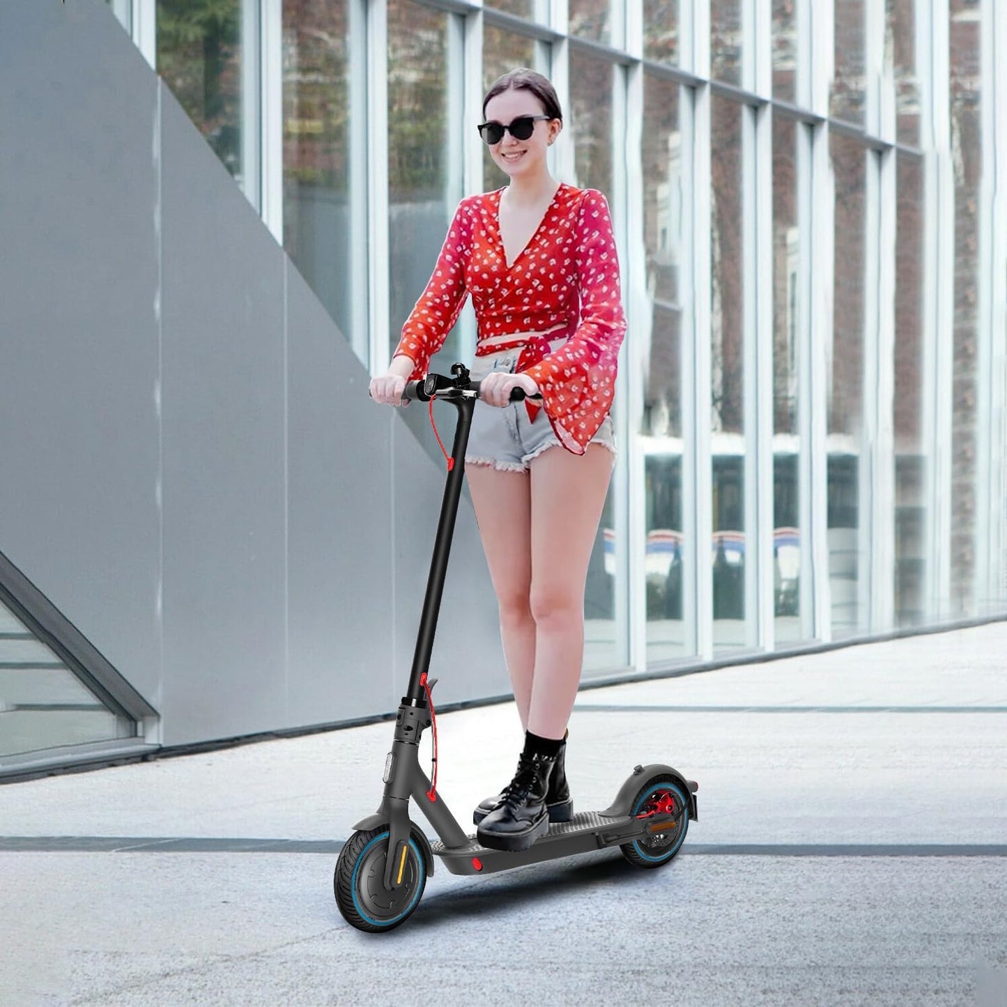 E-Scooter Reifen, Blau