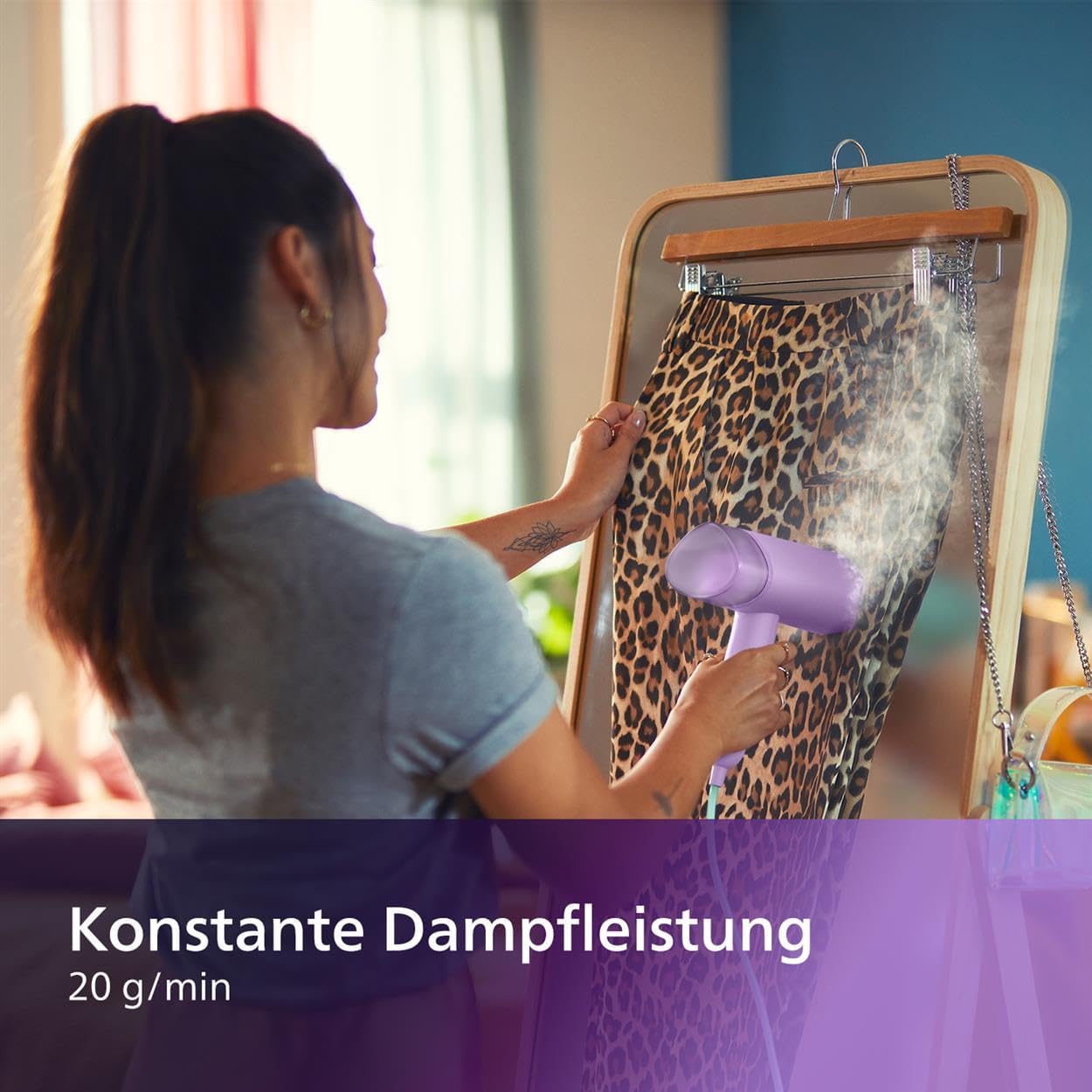 Tragbarer Dampfglätter 3000-Serie, Kompakt