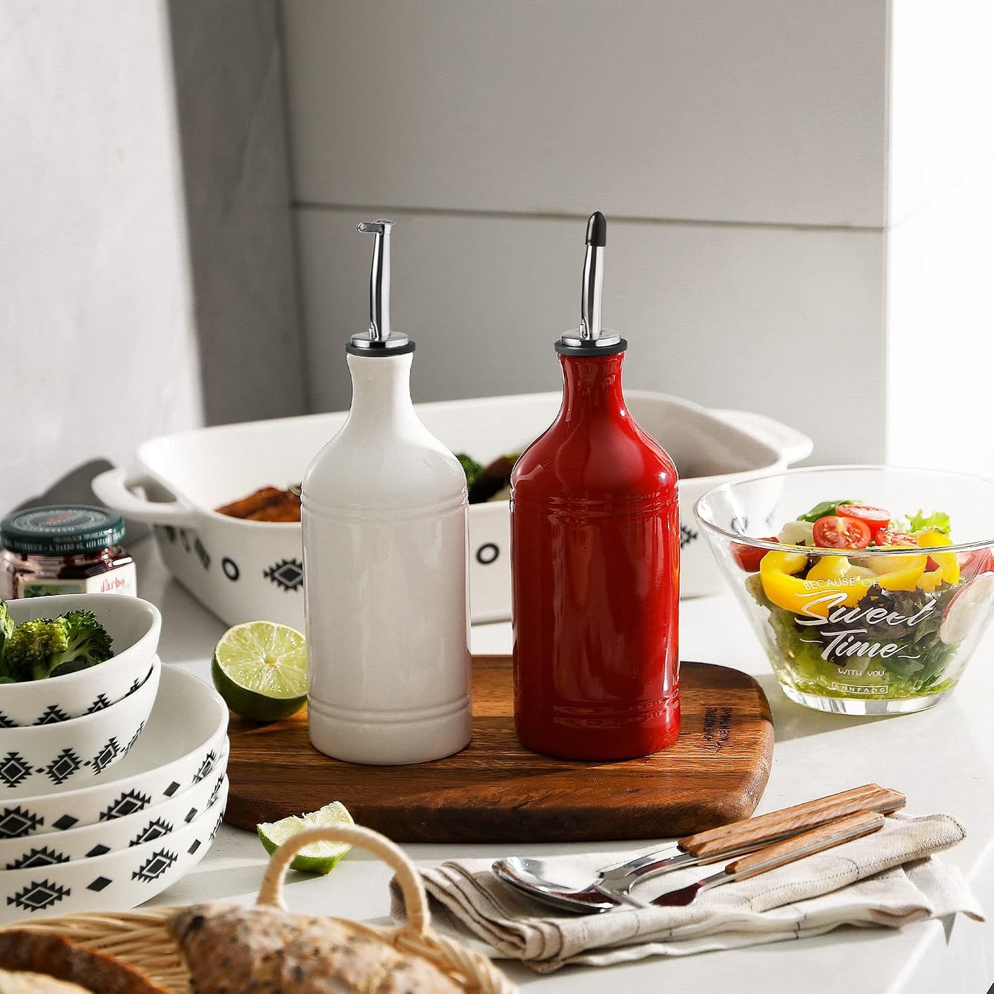 Olivenölspender, Red 460 ml