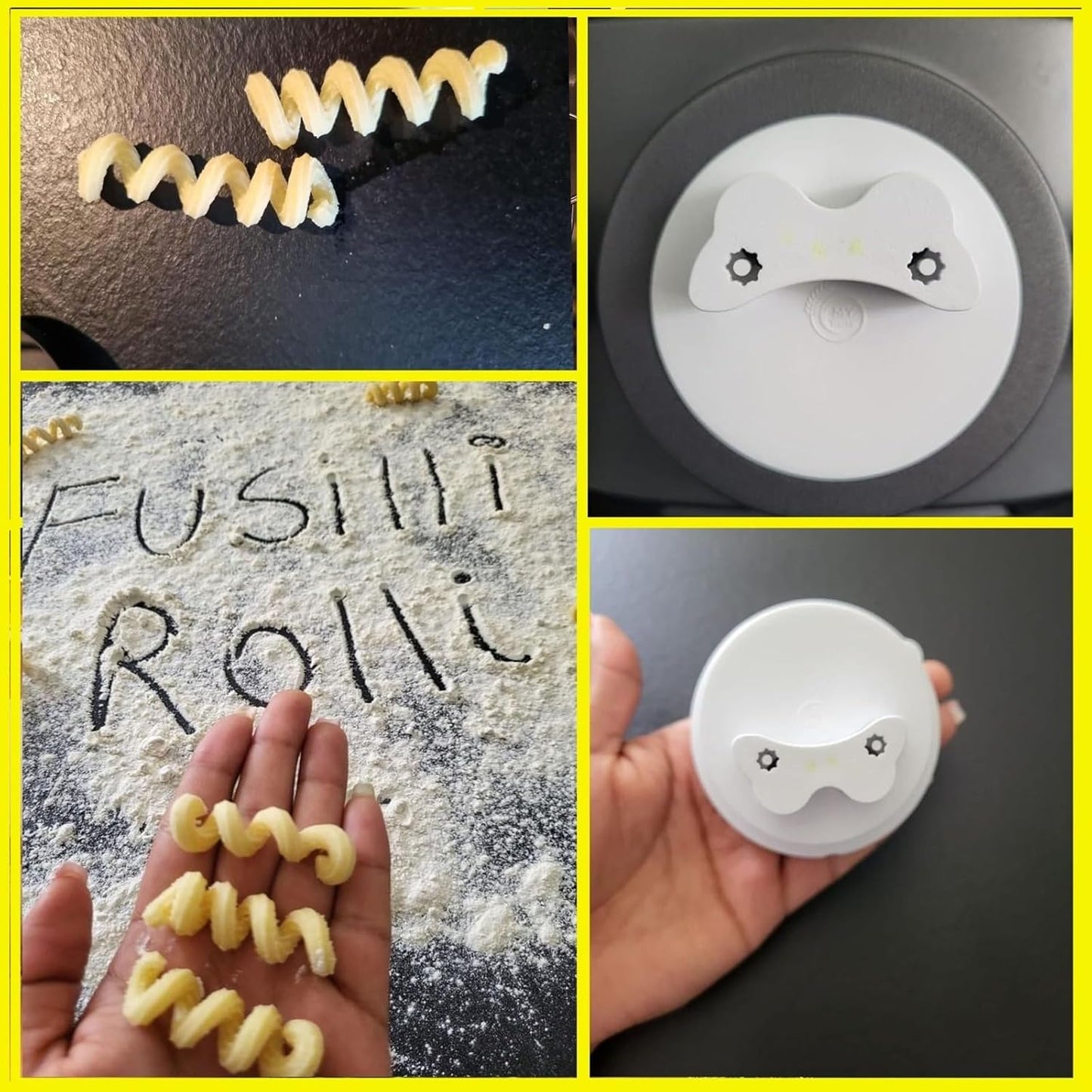 Pastamaker-Matrize Fusilli Rolli Trulli für Philips