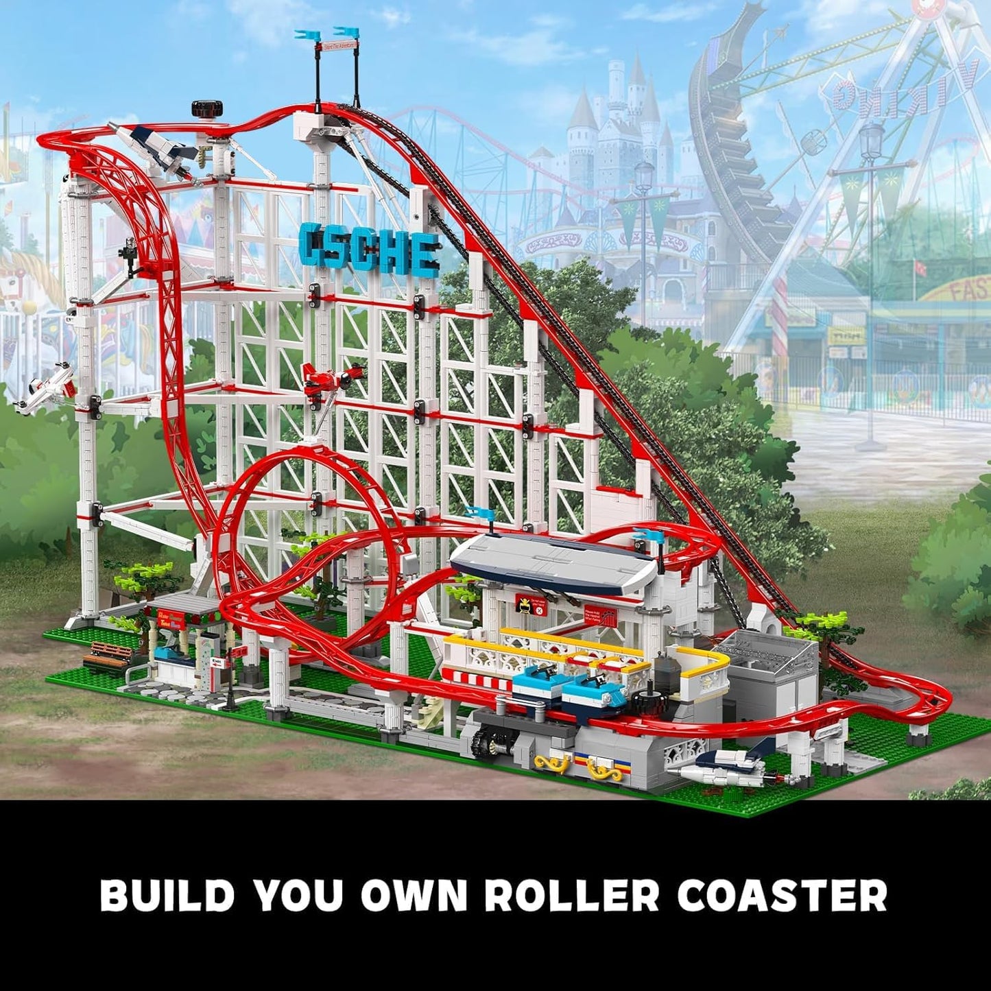 11014 Achterbahn Bausatz, Loop Coaster