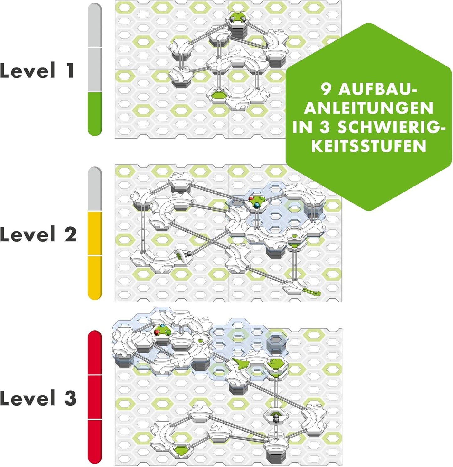 GraviTrax Kugelbahn Starter-Set (ab 8 Jahren), Starter-Set Verpackungsdesign 2023 Single