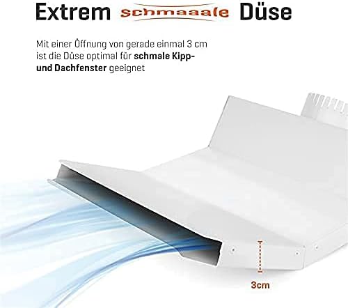 Fensteradapter für mobile Klimageräte, Fensteradapter inkl. Kupplung 120mm bis 150mm