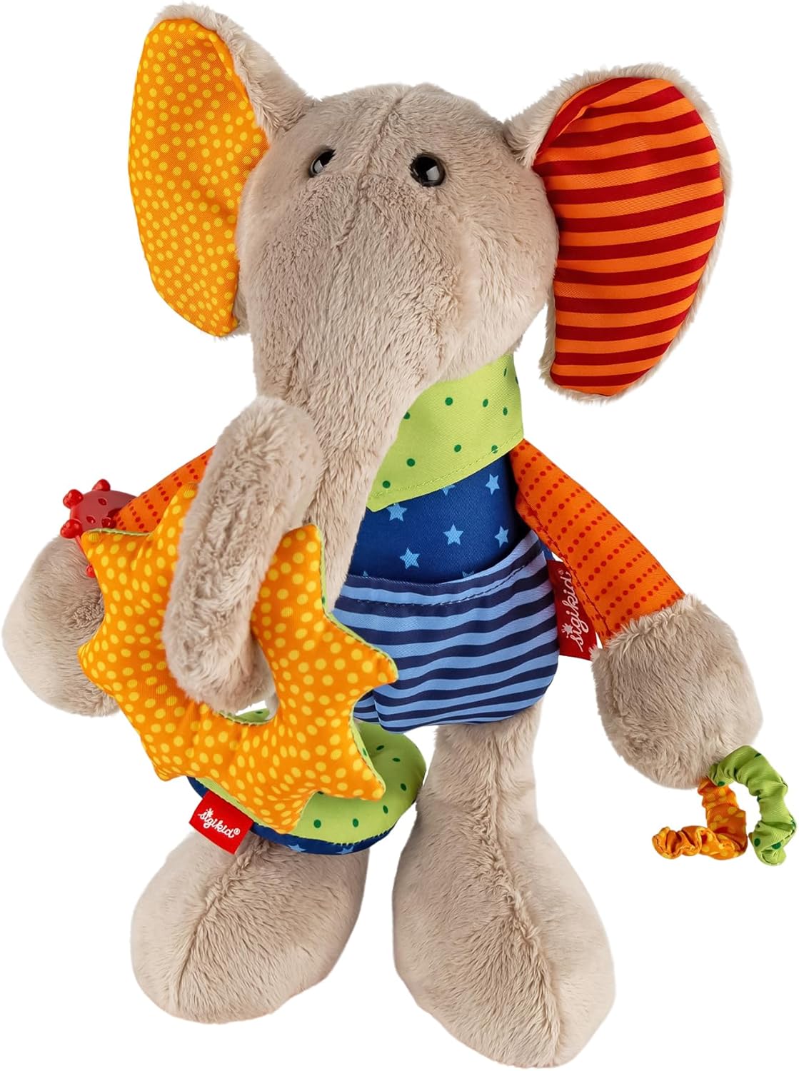 PlayQ Aktiv-Elefant 40863, Mehrfarbig/Elefant