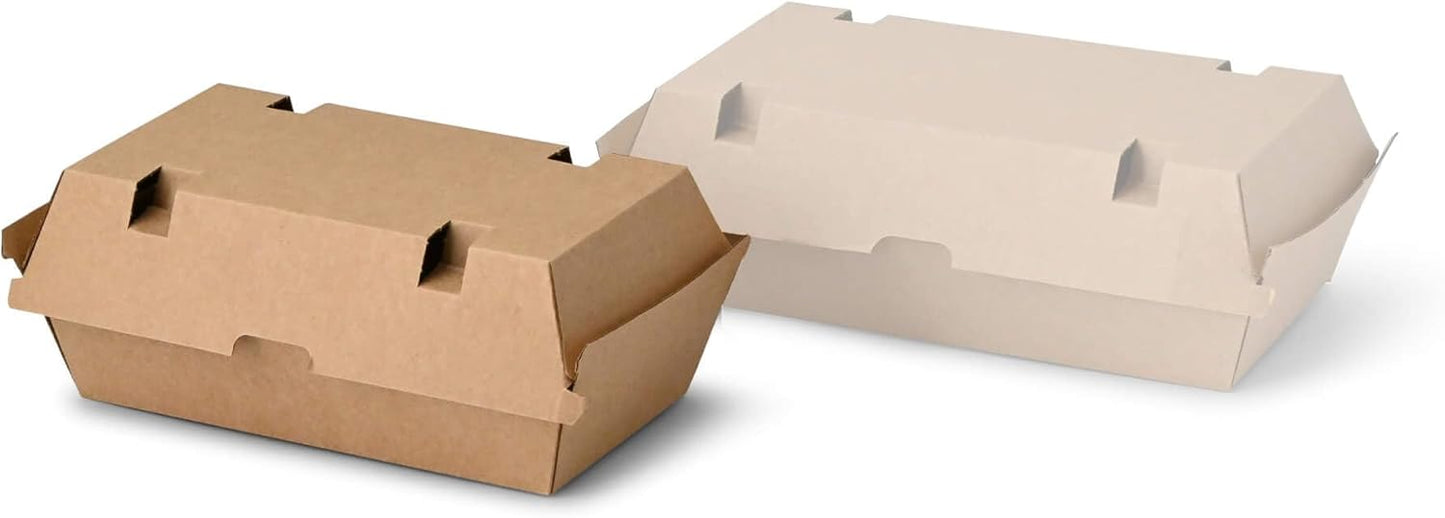 Fast Food Boxen, 50 Stück, 21.4 x 11.4 x 8.5 cm (50 Stück)