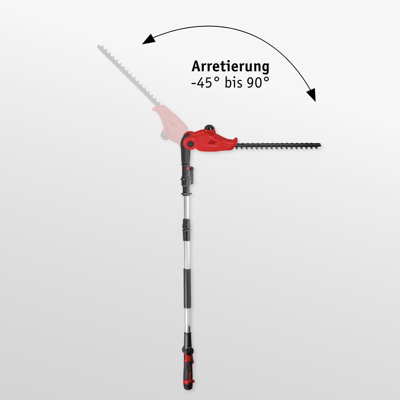 Akku-Teleskop-Heckenschere, 12V Teleskop Heckenschere