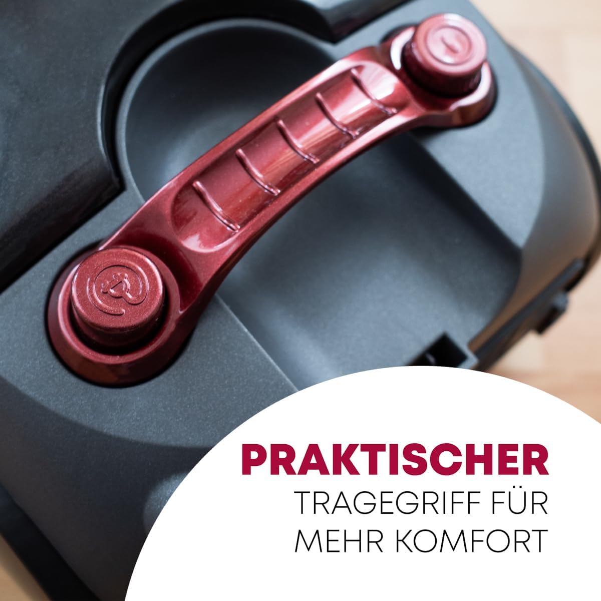 Bodenstaubsauger mit 5-Fach Mikrofiltersystem, Anthrazit *Modell 2024*