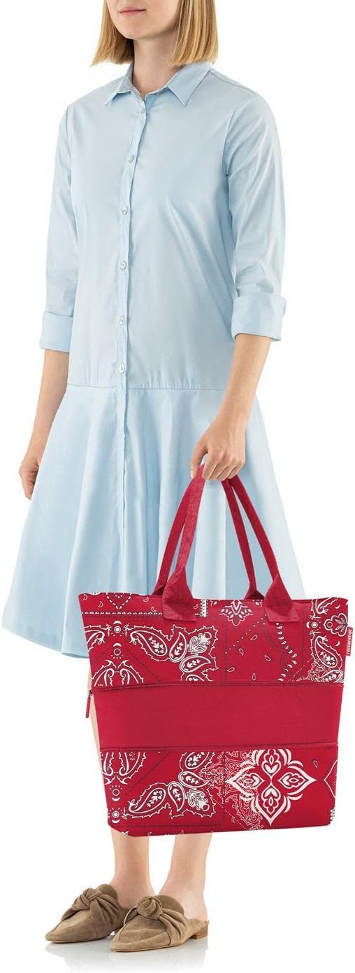 Shopper e1 - Grossraumtasche für Einkauf, Bandana Red Einheitsgrösse