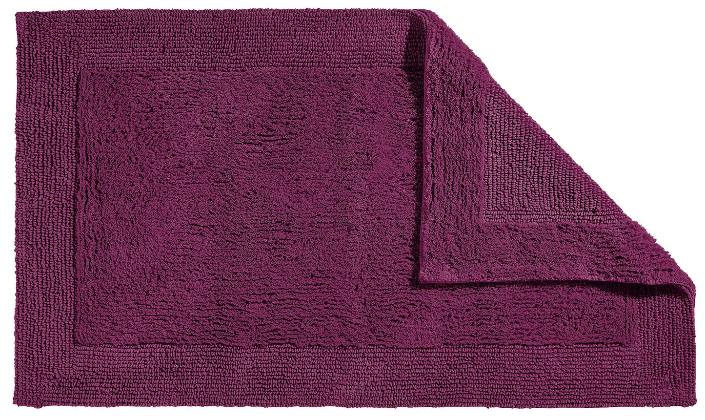 Badematte Stuttgart, 60x150 cm, Beere Badteppich - 60x150 cm