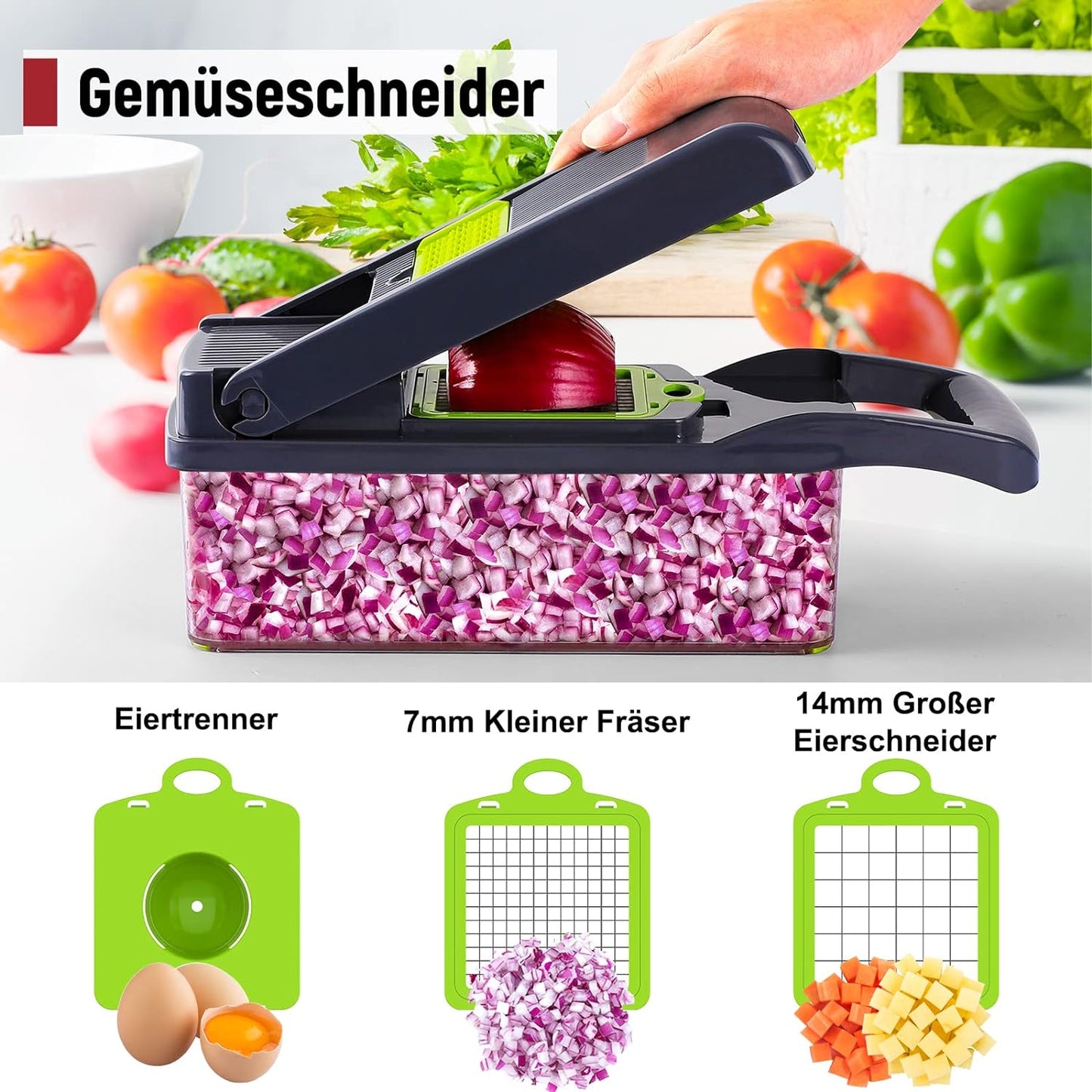 16-in-1 Gemüseschneider
