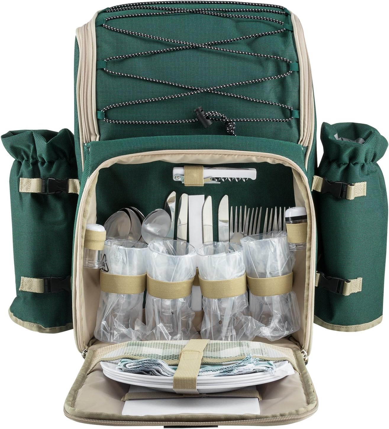 Picknickrucksack, Grün