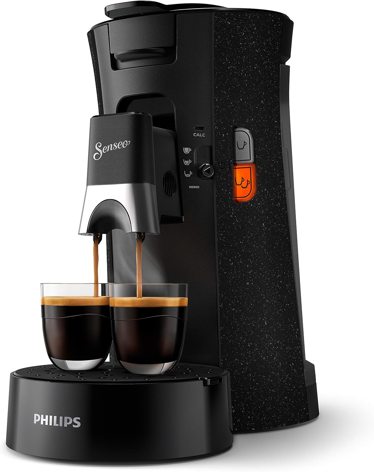 Senseo Select Eco-Kaffeepadmaschine CSA240/20, Schwarz Eco|0.9L