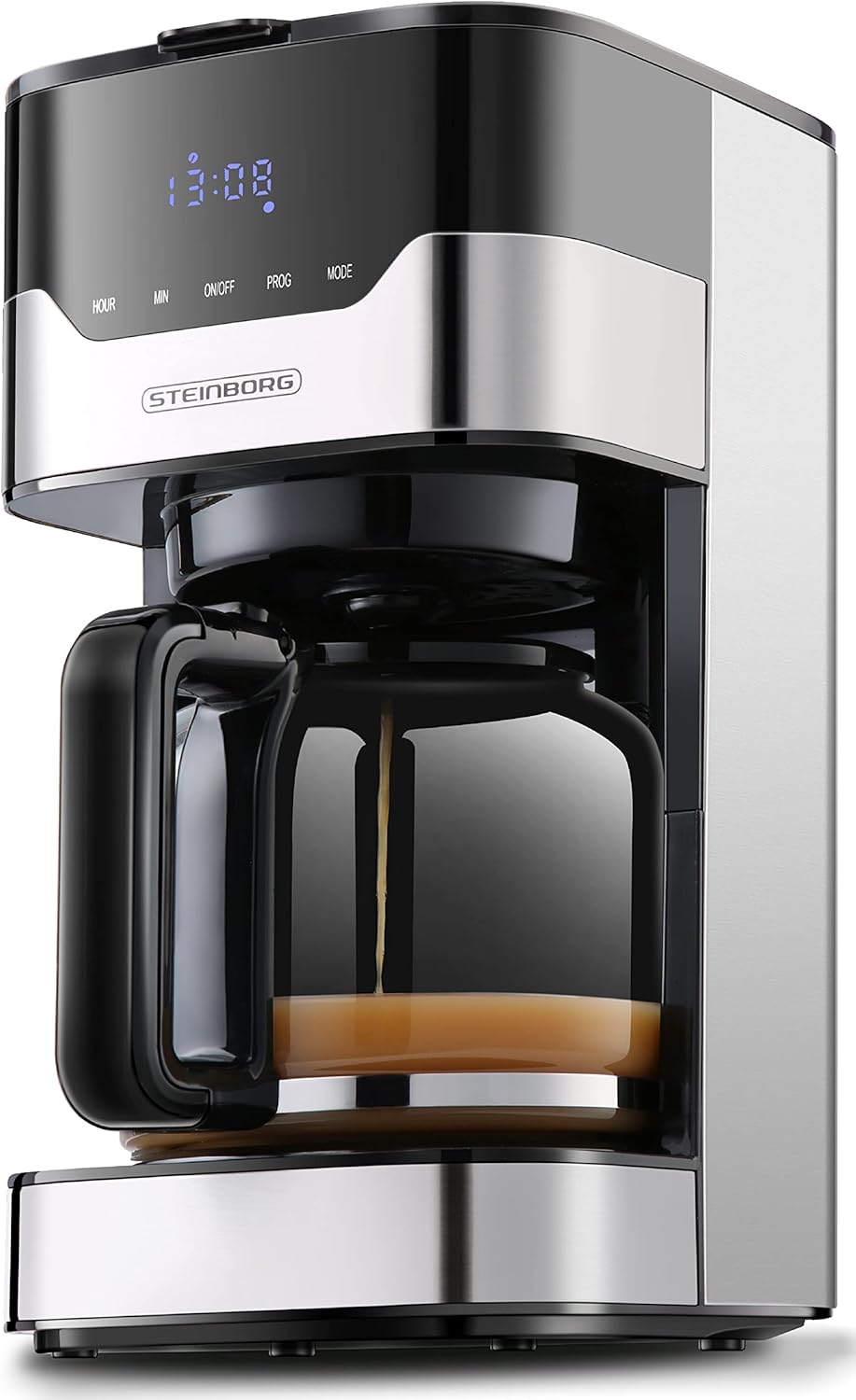 Filterkaffeemaschine mit Timer und Dauerfilter