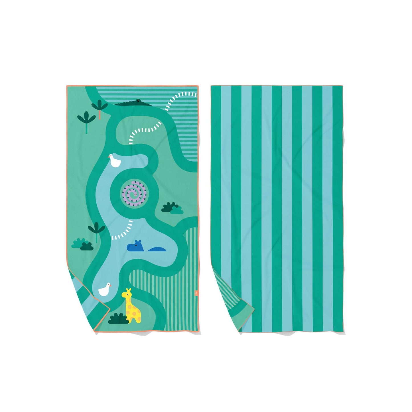 Strand- und Poolhandtuch für Kinder, Safari L - 180 x 100cm