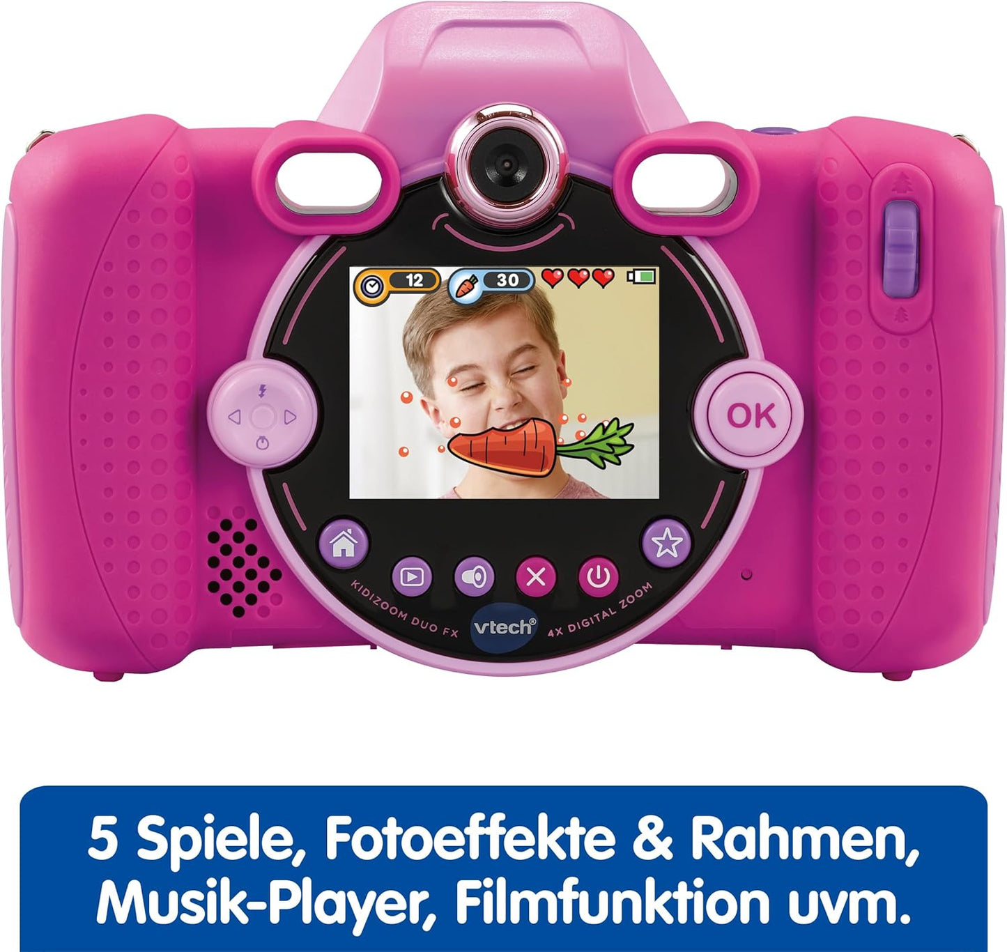 KidiZoom Duo FX - Digitalkamera für Kinder, Pink