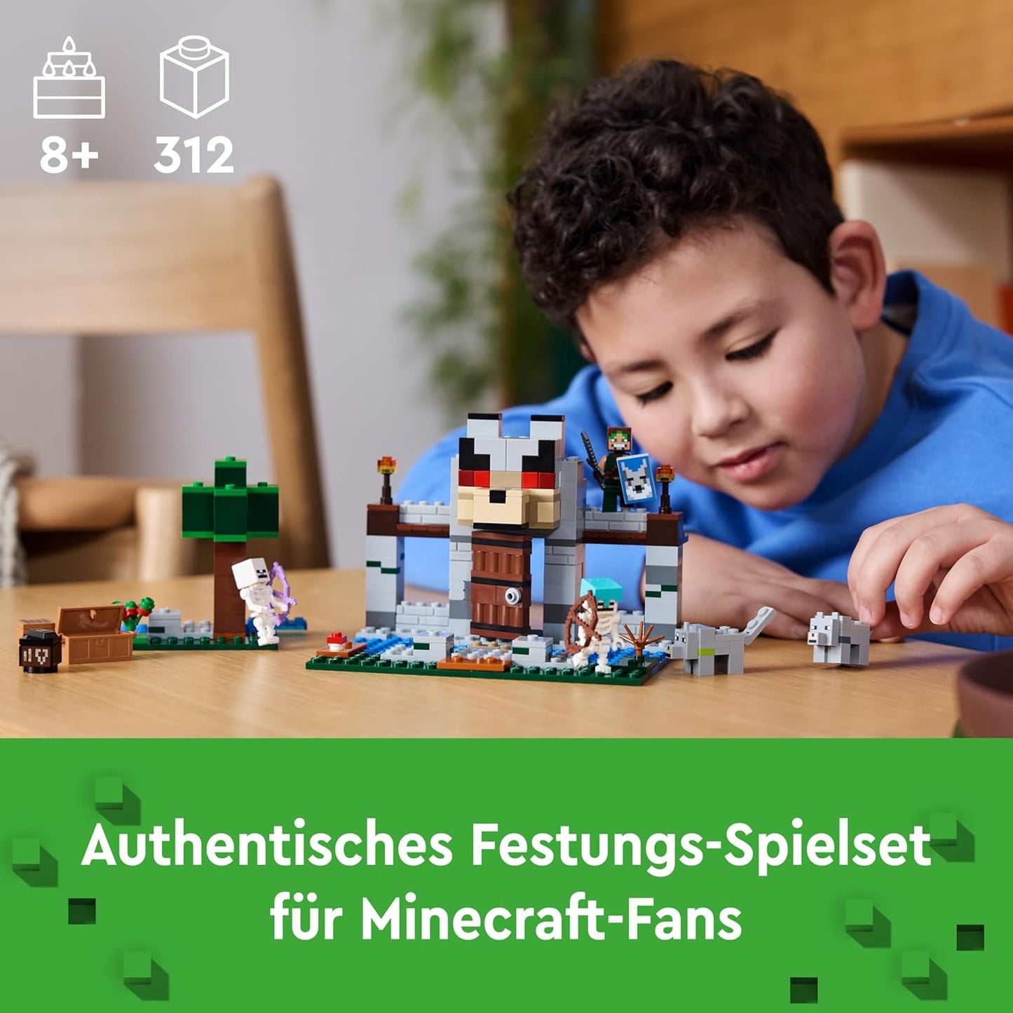 Minecraft Wolfsfestung