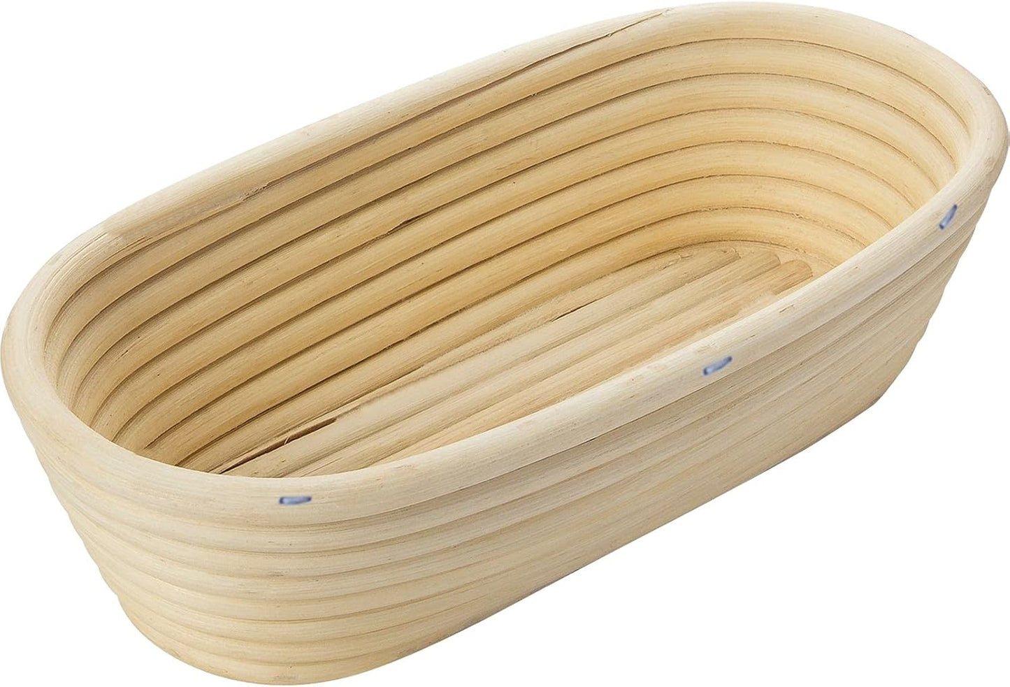 Gärkörbchen-Set, Oval, Ca. 27,5 Cm, mit Bezug Länge: 27,5 cm