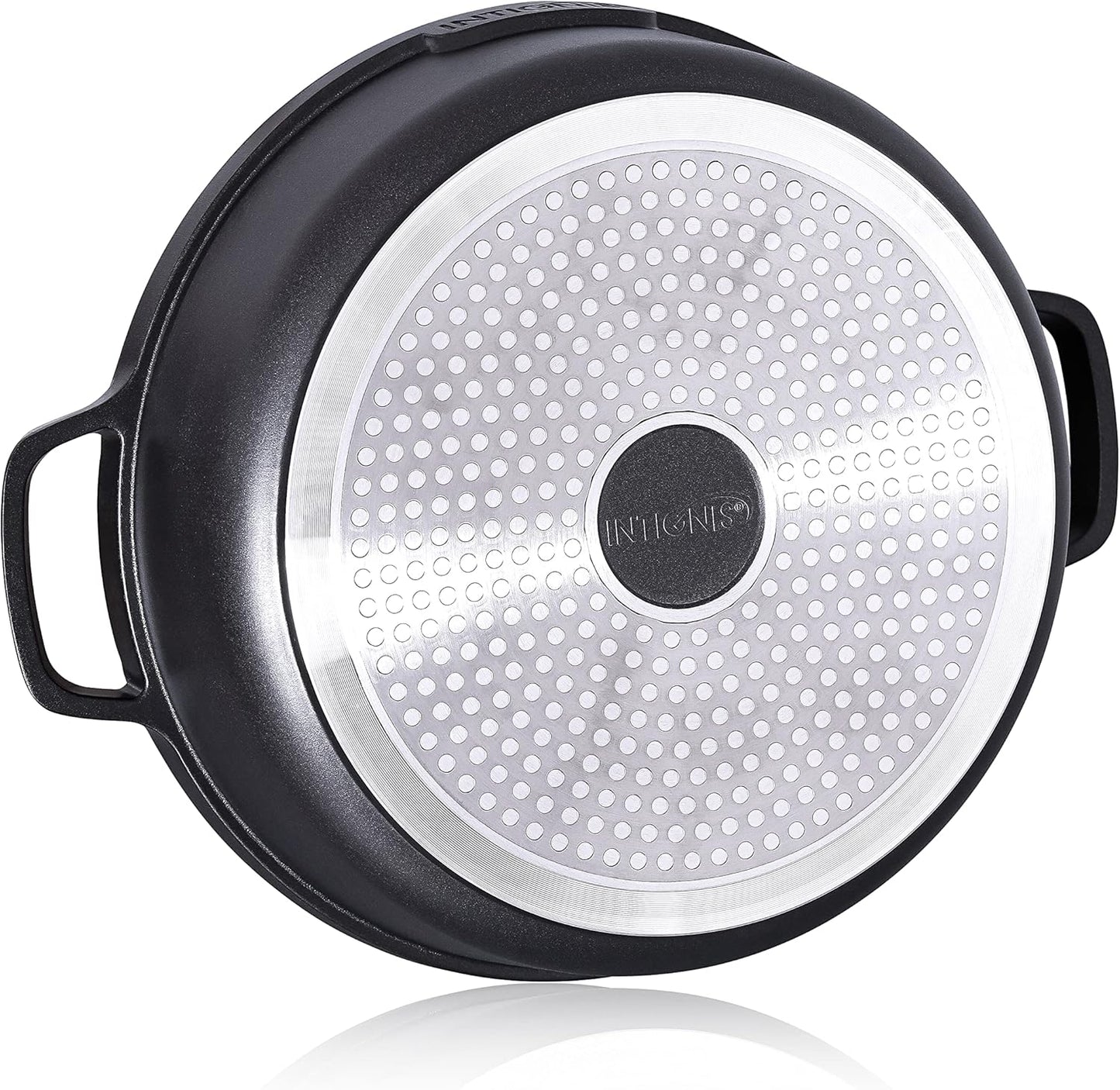 Tajine Topf Induktion 28cm / 4,2L Ofenfest, Schwarz