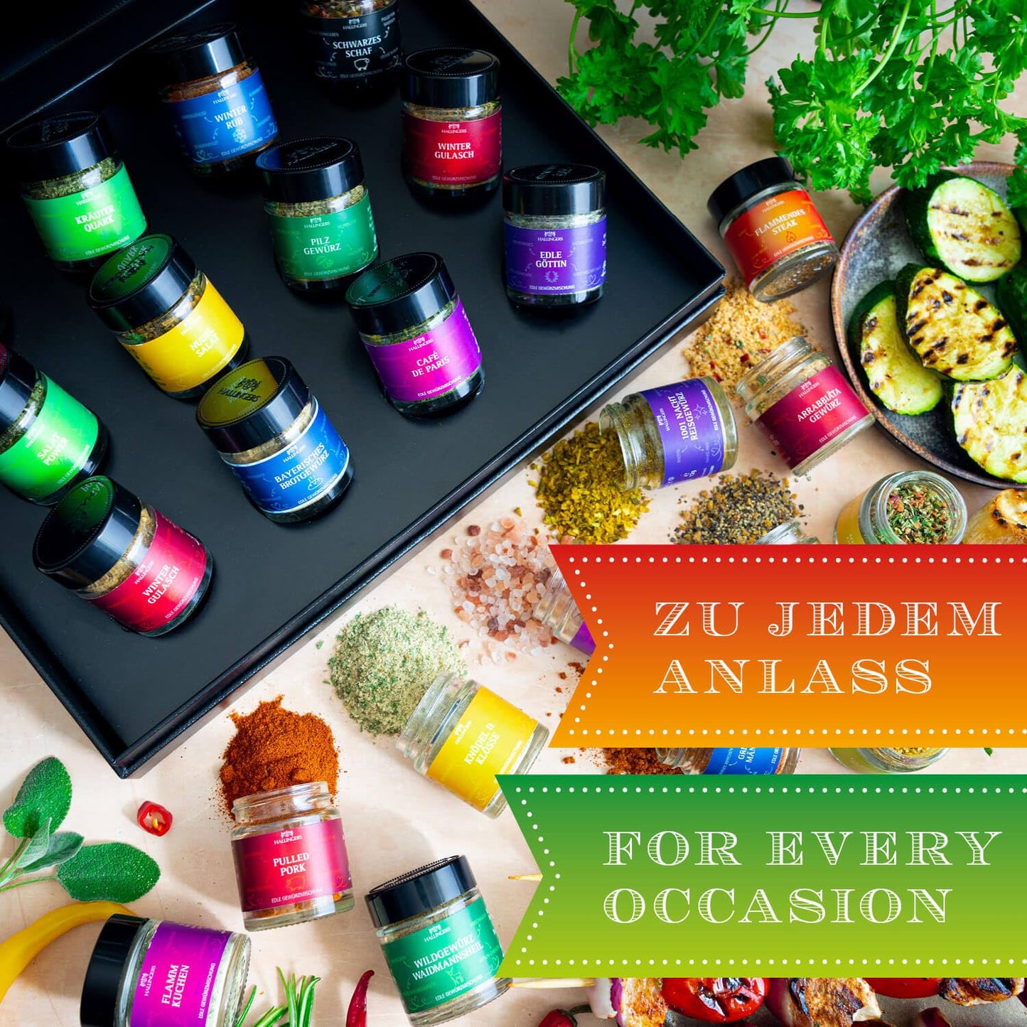 12-teiliges Gewürz-Set, 12er Gewürz, Klassisch