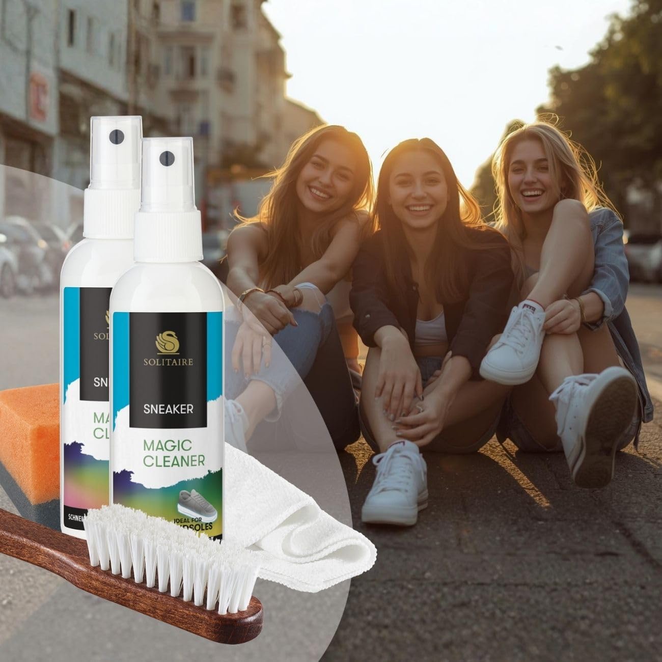 Magic Cleaner Sneaker Reinigungsset (4-teilig)