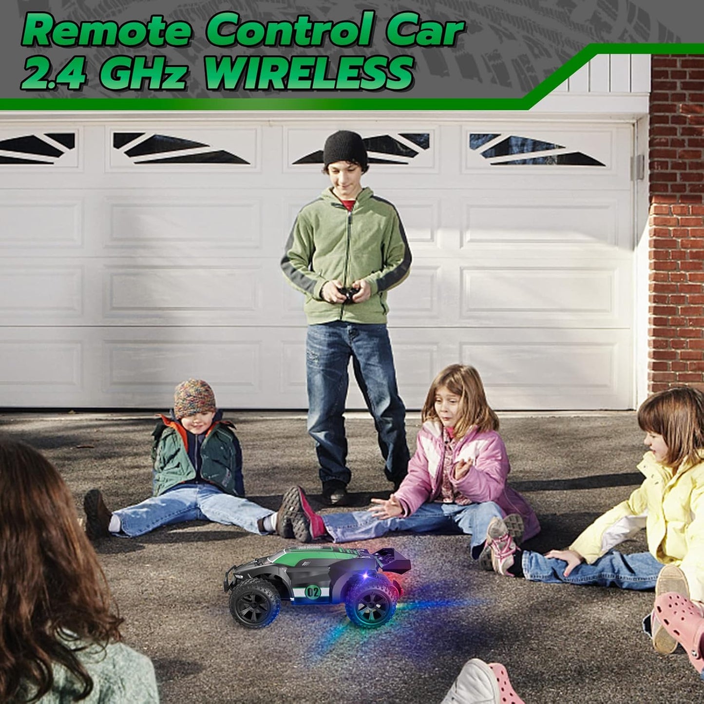 Remote Control Car, grün