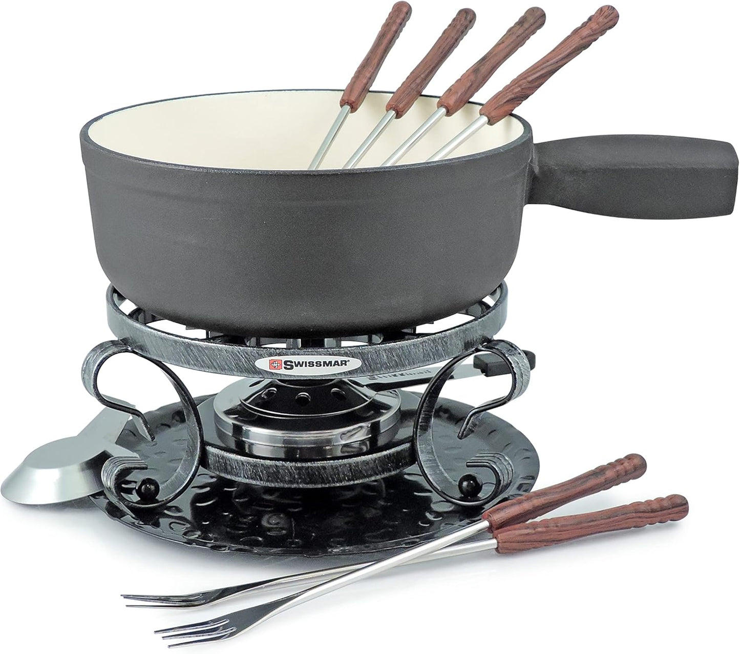 9-teiliges Fondue Set Lugano, Black