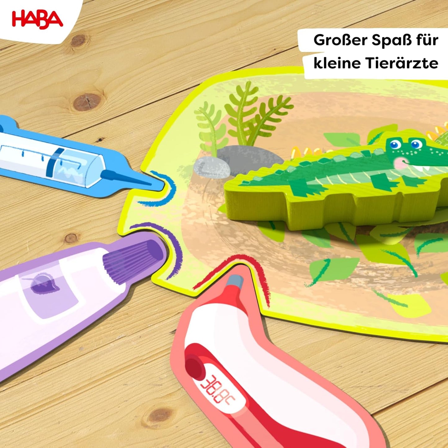 Tierarzt-Würfelspiel für Kinder ab 2 Jahren