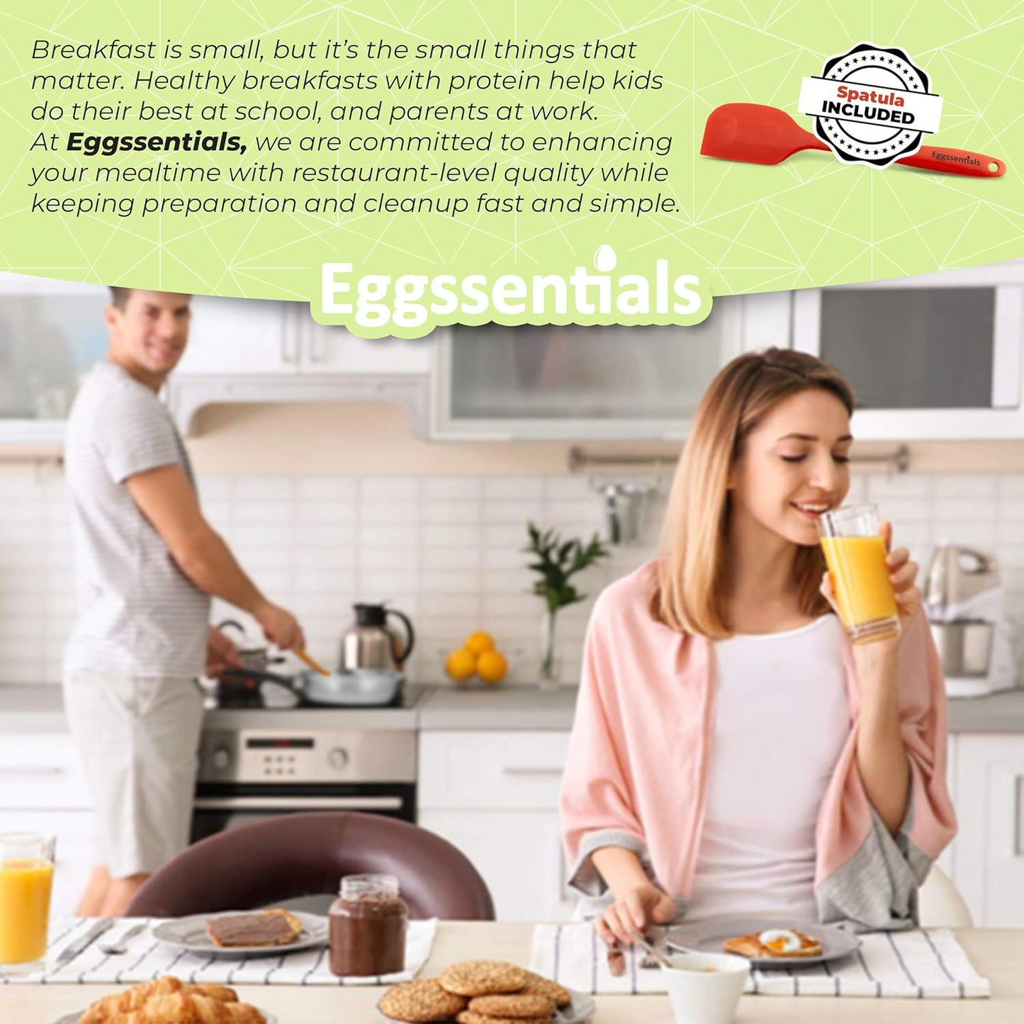 Edelstahl Eierkocher mit 4 Pochierbechern, 4 Cup Egg Poacher with Silicone Handle