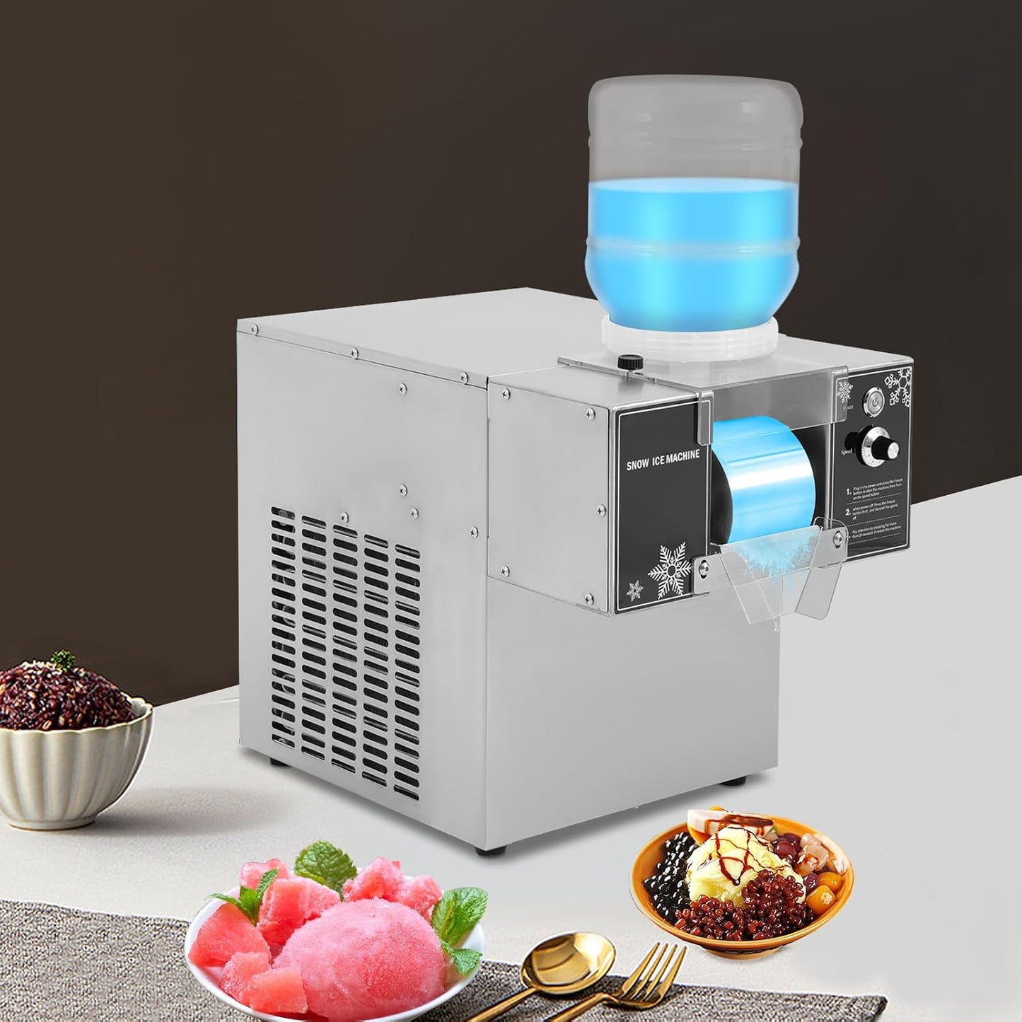 Schneeeis-Maschine mit 8 Geschwindigkeitsstufen