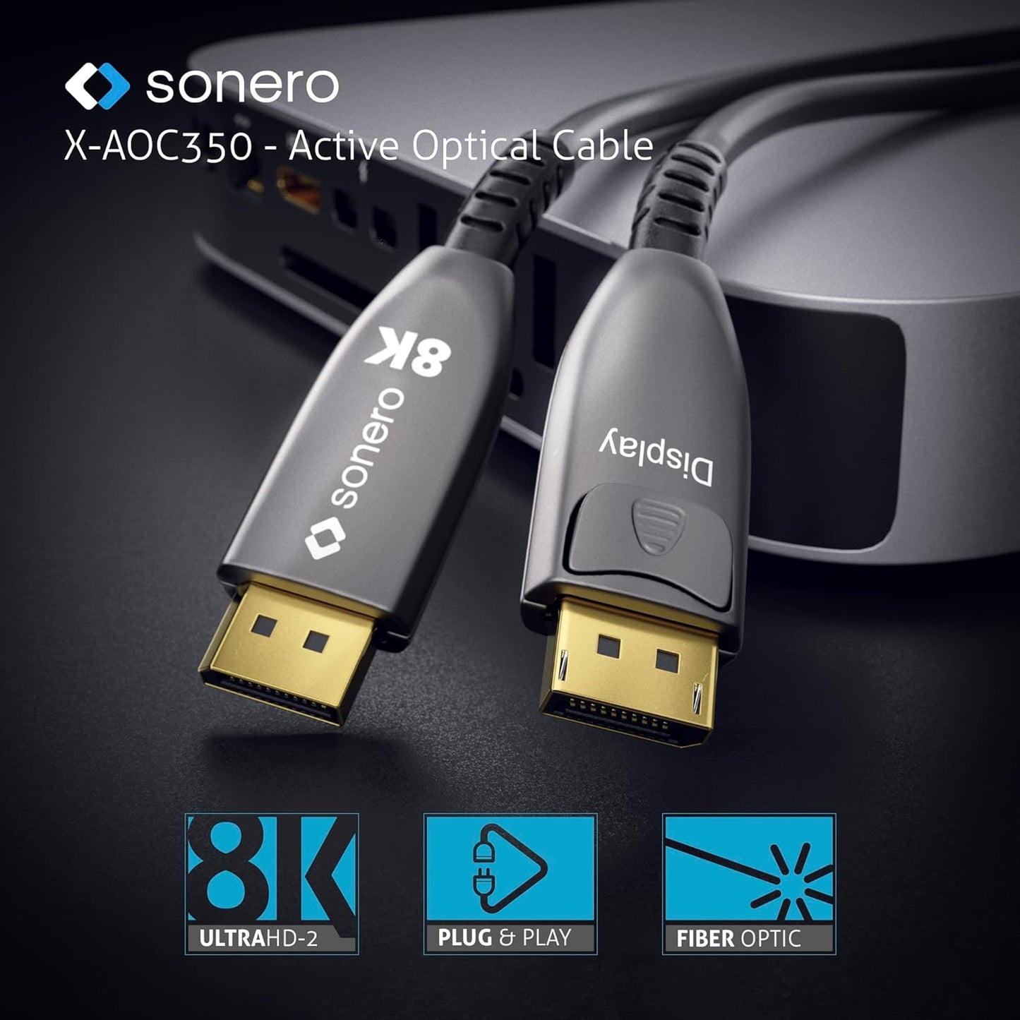 DisplayPort 1.4 - DisplayPort 1.4, 25,0 m