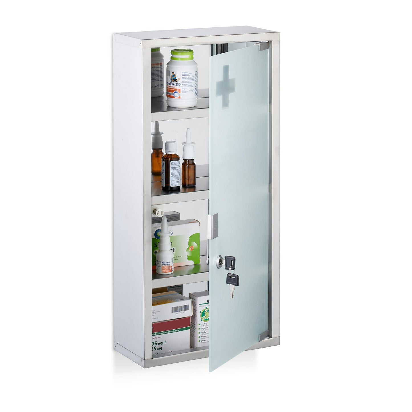 Abschliessbarer Medizinschrank
