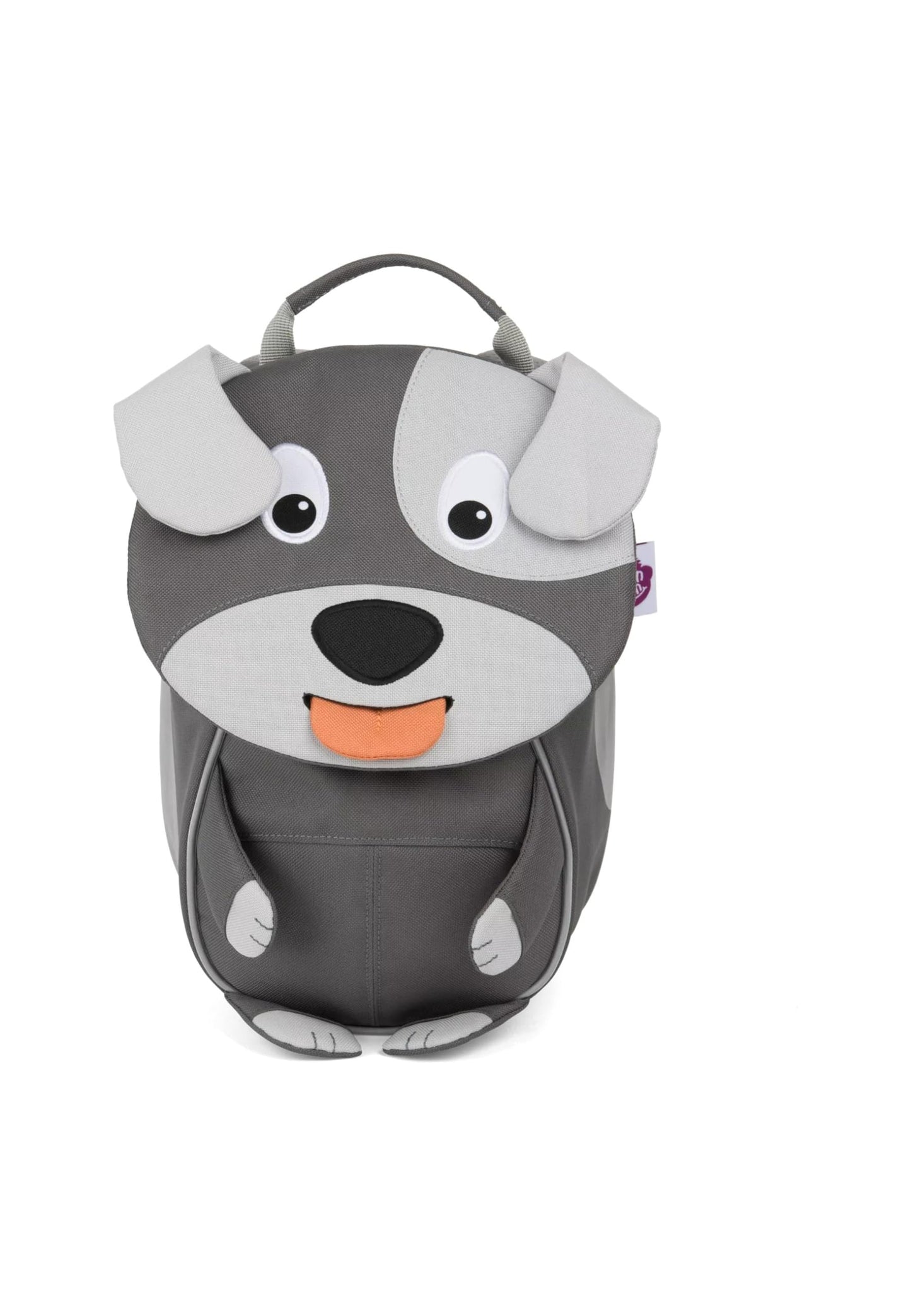 Kinderrucksack Kleiner Freund Hund, Einheitsgrösse Hund - Grau