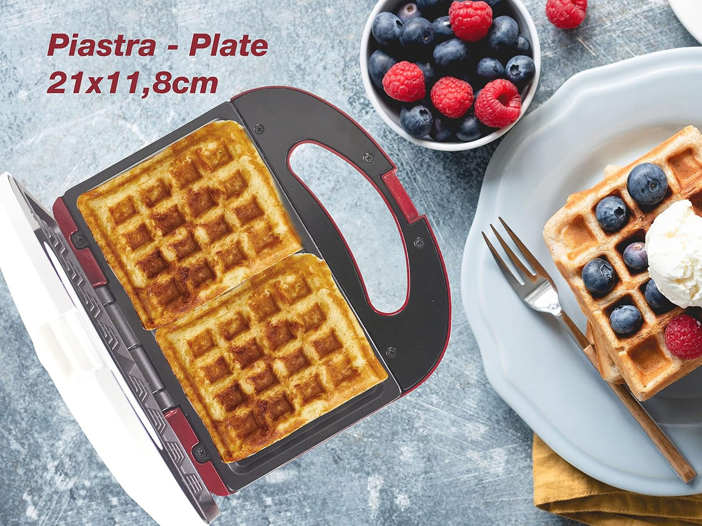 Waffeleisen, Quadratische Waffel