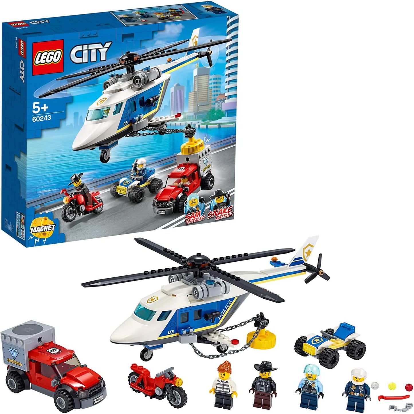 60243 City Police, Spielzeug