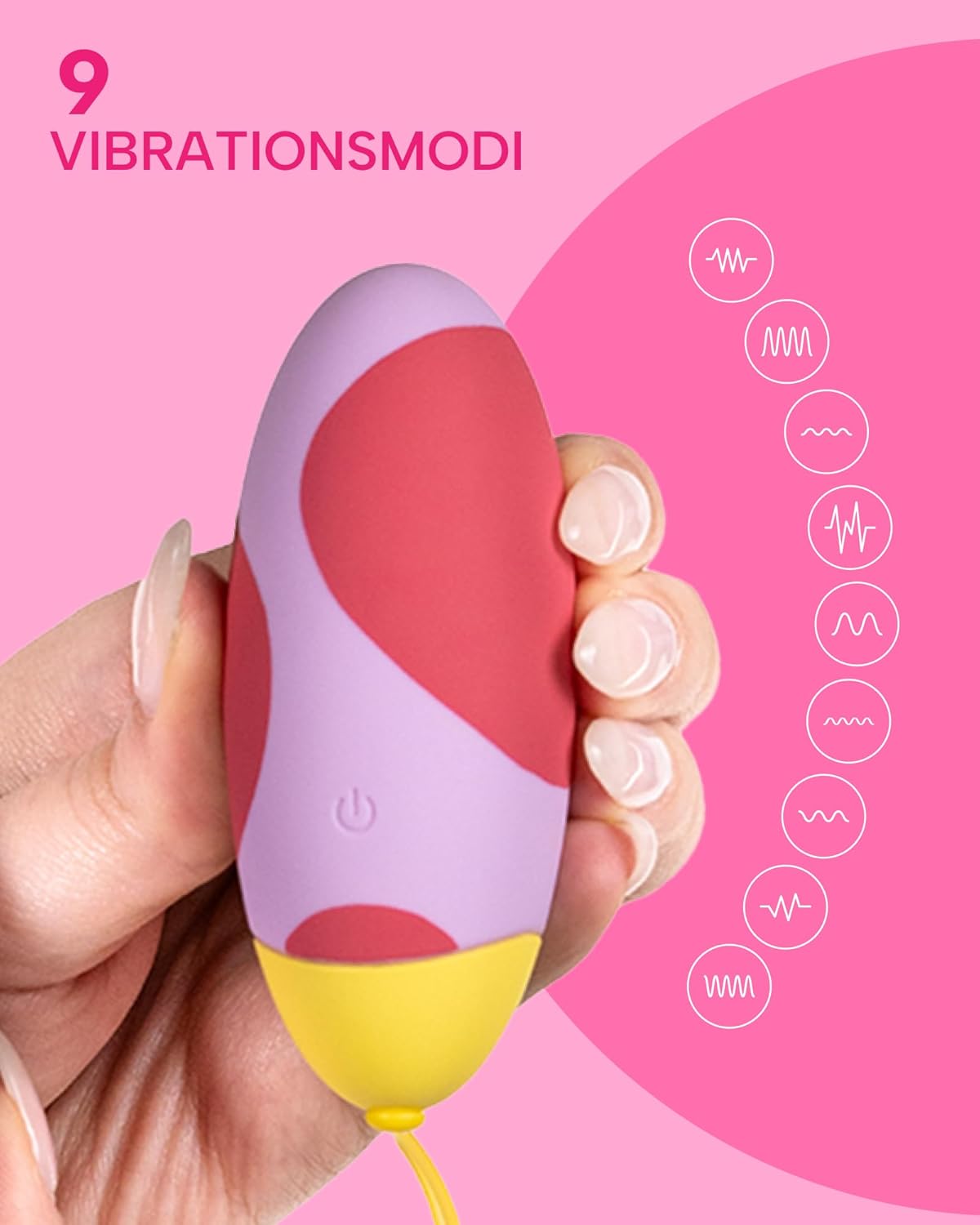 Ei Vibrator mit Fernbedienung für Paare