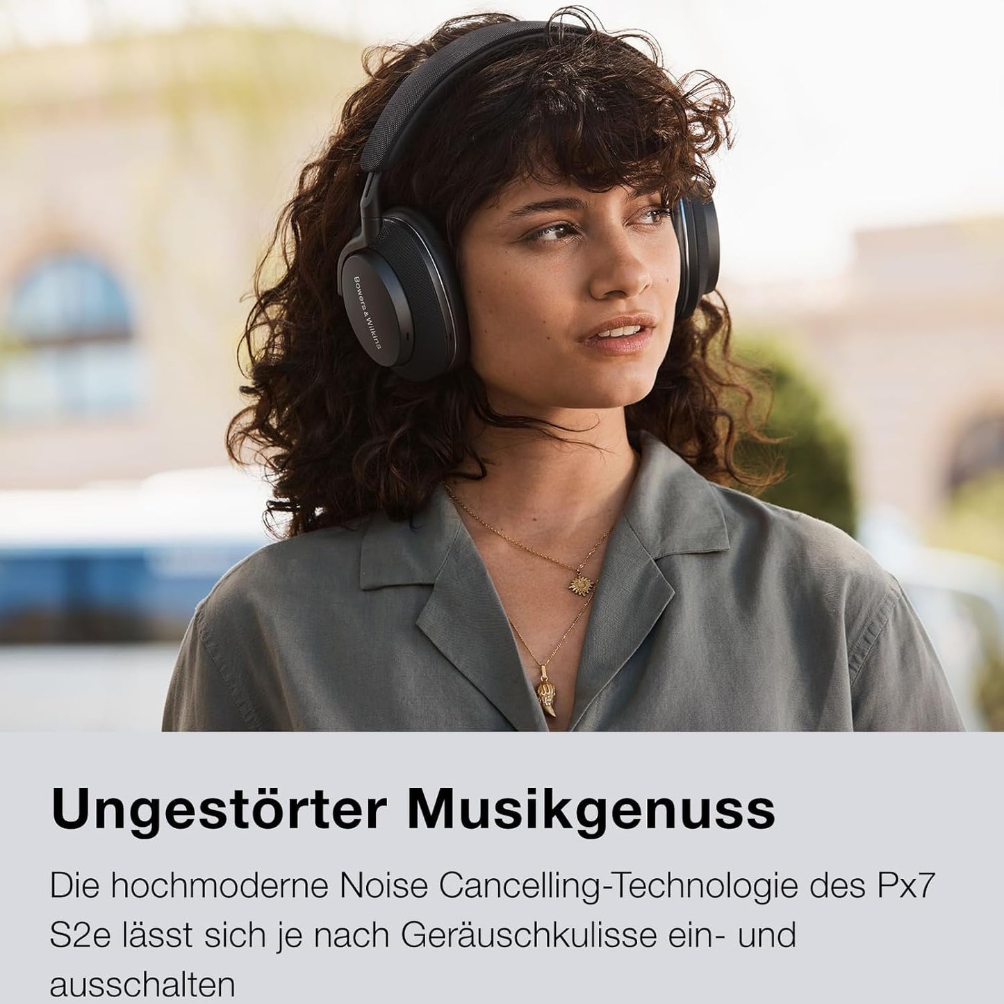 Over-Ear-Kopfhörer PX7 S2e mit Geräuschunterdrückung, Over-Ear Grün