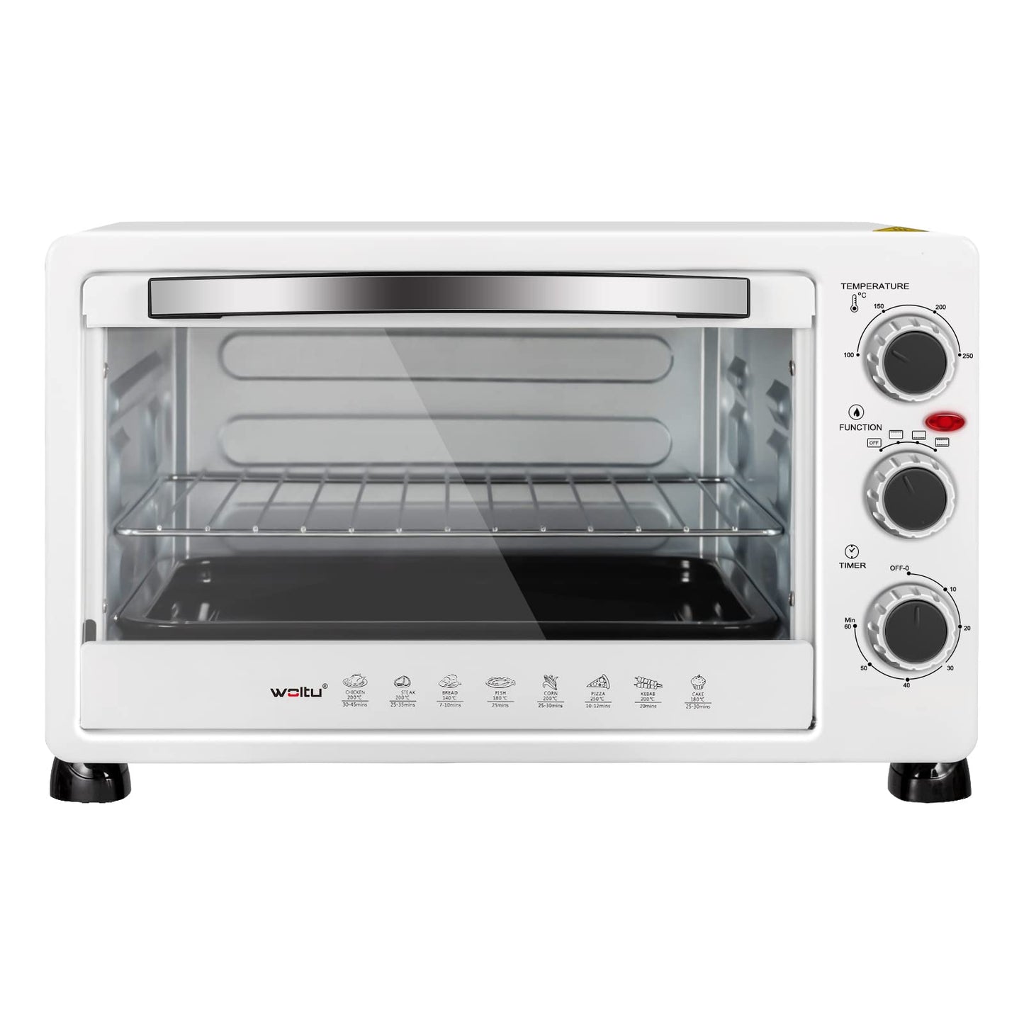 Minibackofen, Weiss