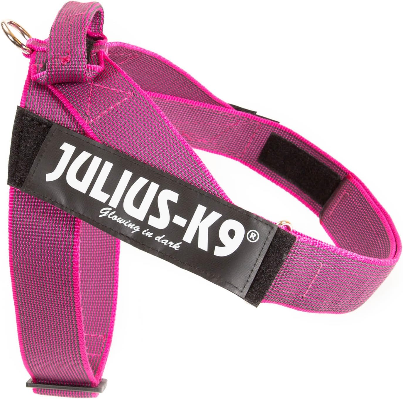 Gurtgeschirr, XL / 2 pink-grau