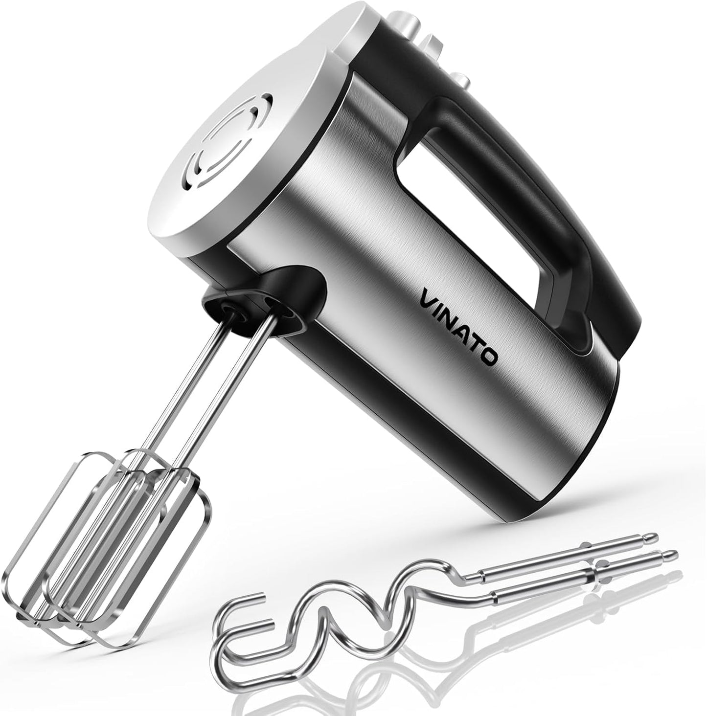 Elektrischer Handmixer, Schwarz
