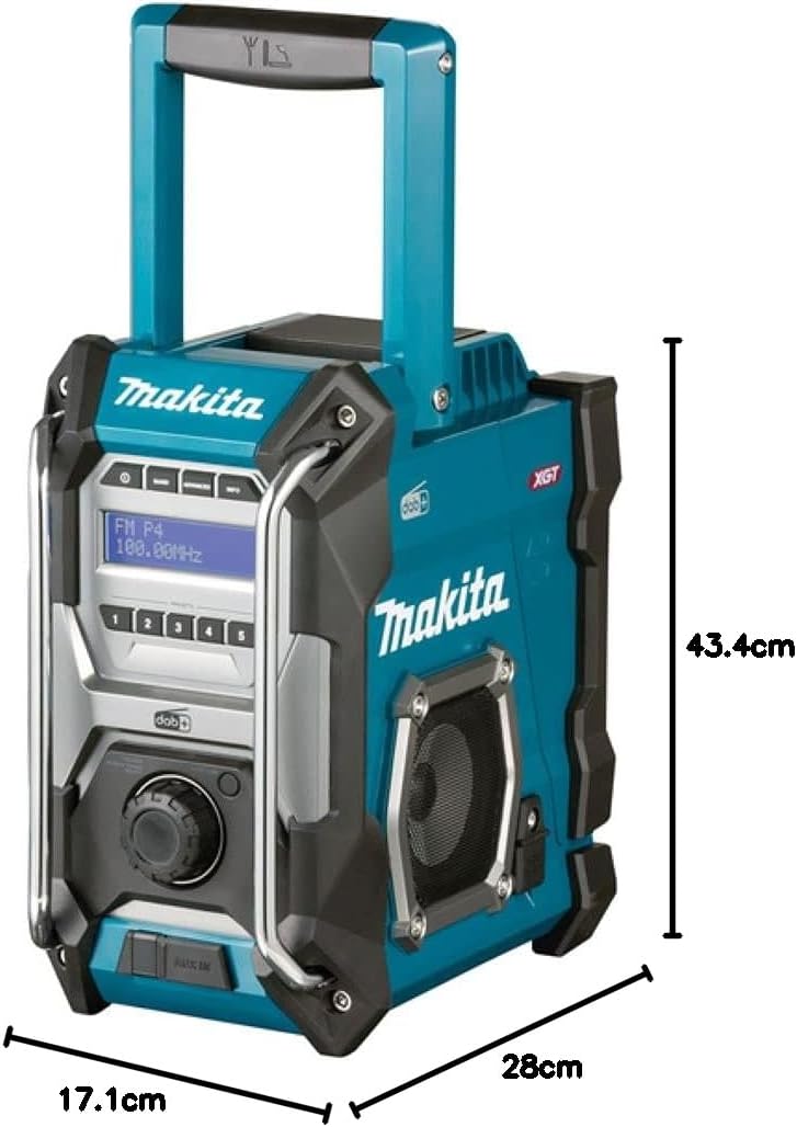 Akku-Baustellenradio MR003GZ mit Auxiliary-Eingang